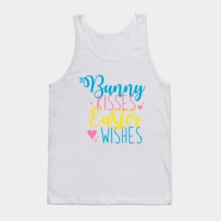 Bunny Kisses Easter Wishes Tank Top